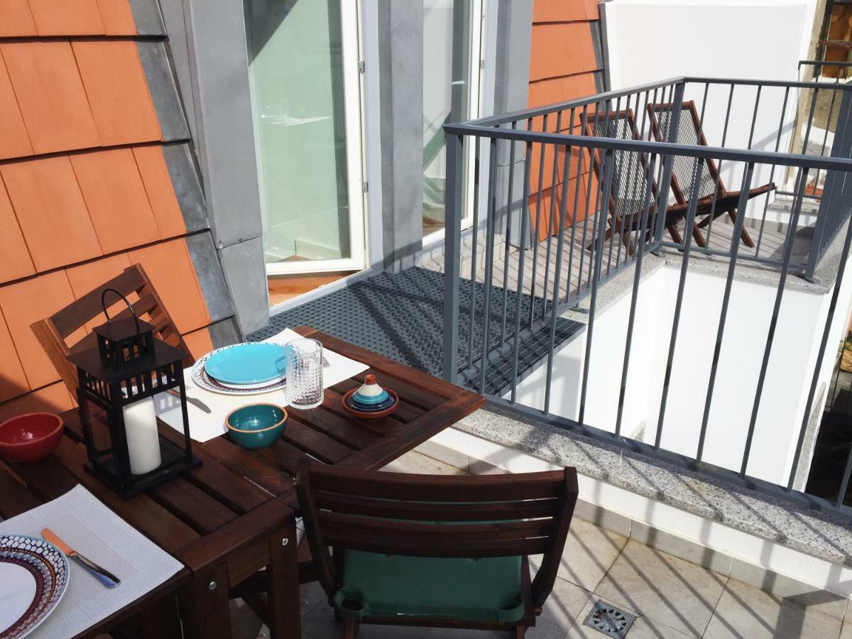Apt Lumineux Terrasse Principe Real Apartment Lisabona Exterior foto